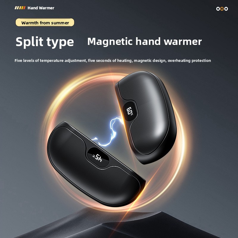 Hand Warmer Electric - Magnetyczny ogrzewacz do rąk, ładowanie przez