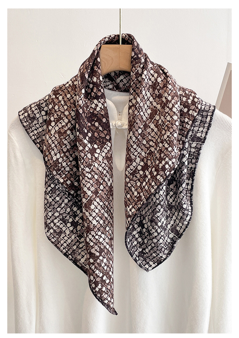 Wool Scarf Men - Szaliki damskie wiosenne w stylu vintage,