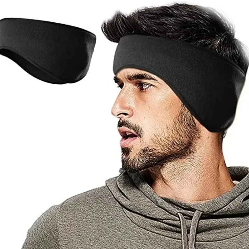 Winter Headband Fleece - 1 szt. Stylowa zimowa opaska na