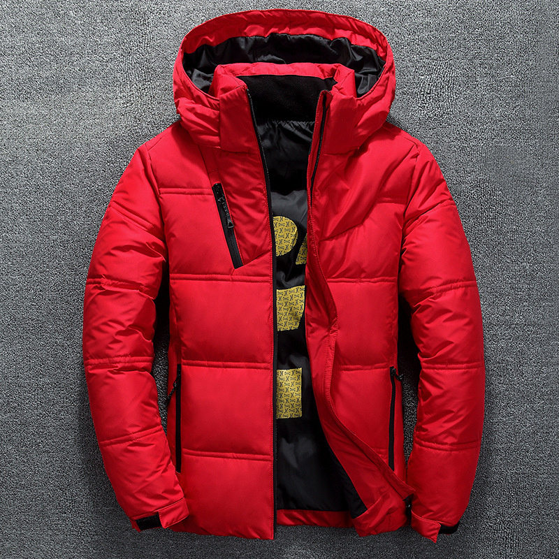 Down Jacket Packable - Zimowa ciepła kurtka męska Płaszcz Casual