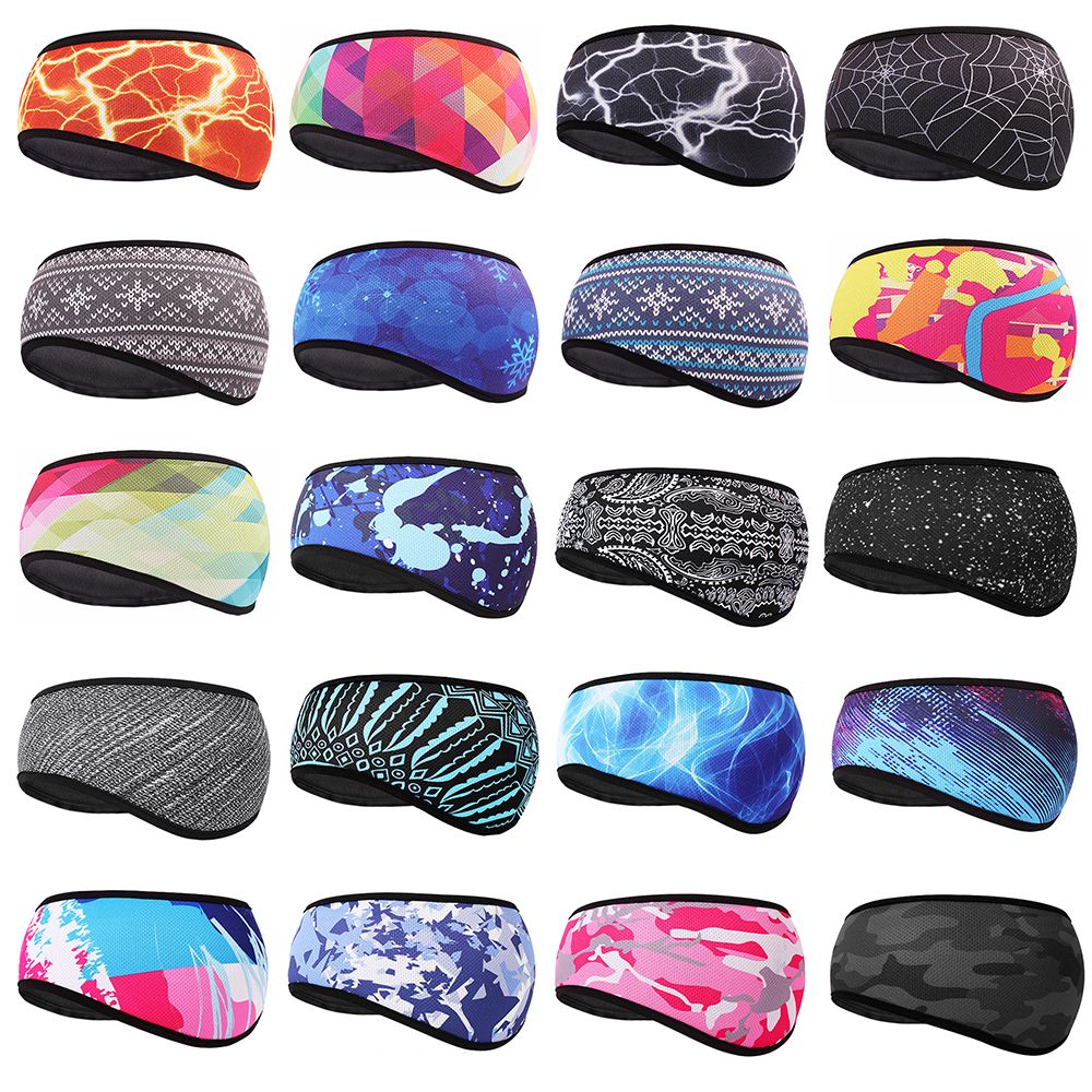 Fleece Ear Warmer Band - Opaski do włosów z polaru, nauszniki