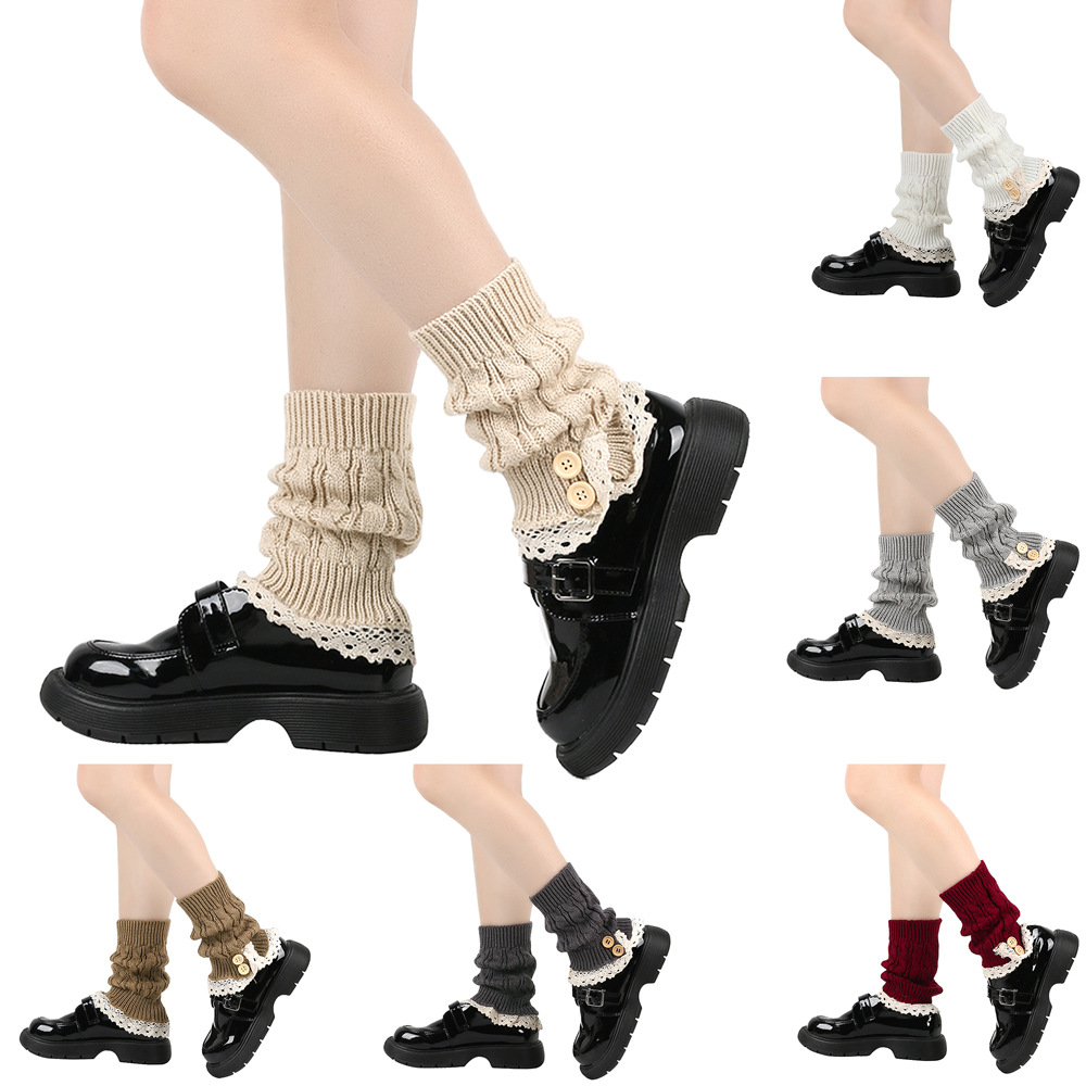 Thermal Sock Wool - Damskie ocieplacze na nogi, zimowe, elastyczne,
