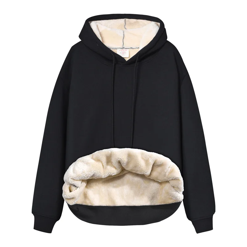 Wysokiej jakości szare bluzy z – Sherpa Hoodie Fleece recenzja i cena