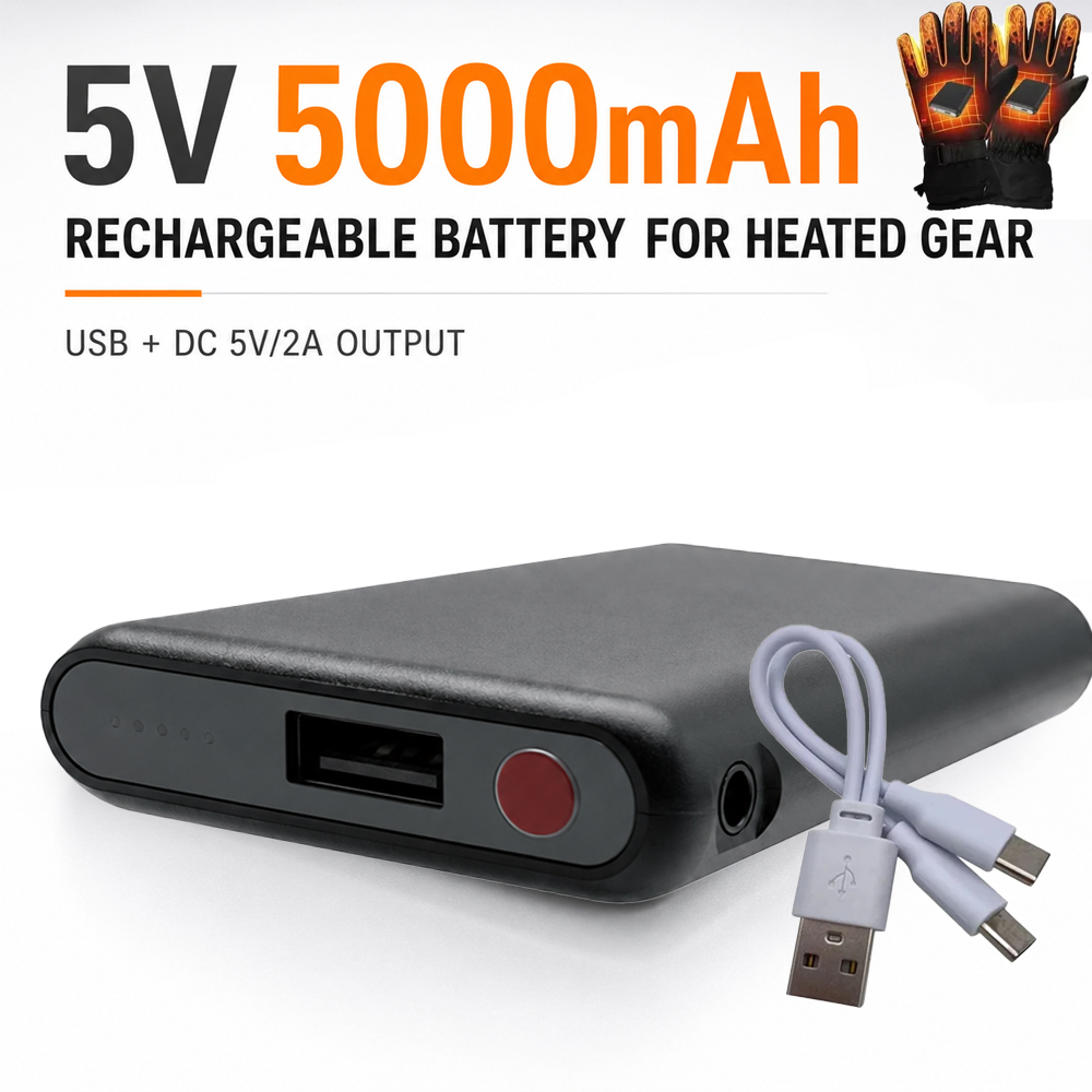 5V 5000mAh Podgrzewane rękawic – Heated Vest Battery recenzja i cena