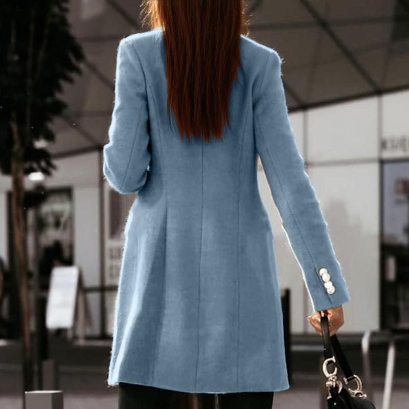 652F Damskie płaszcze wełniane – Wool Coat Peacoat recenzja i cena