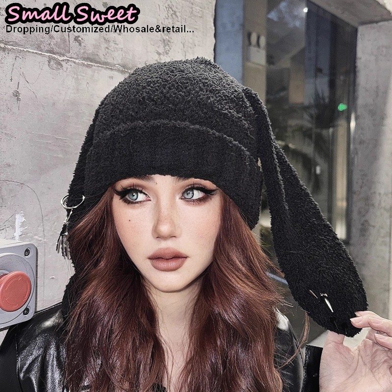 Czapka beanie Gothic Lolita Y2 – Knit Beanie Hat Warm recenzja i cena