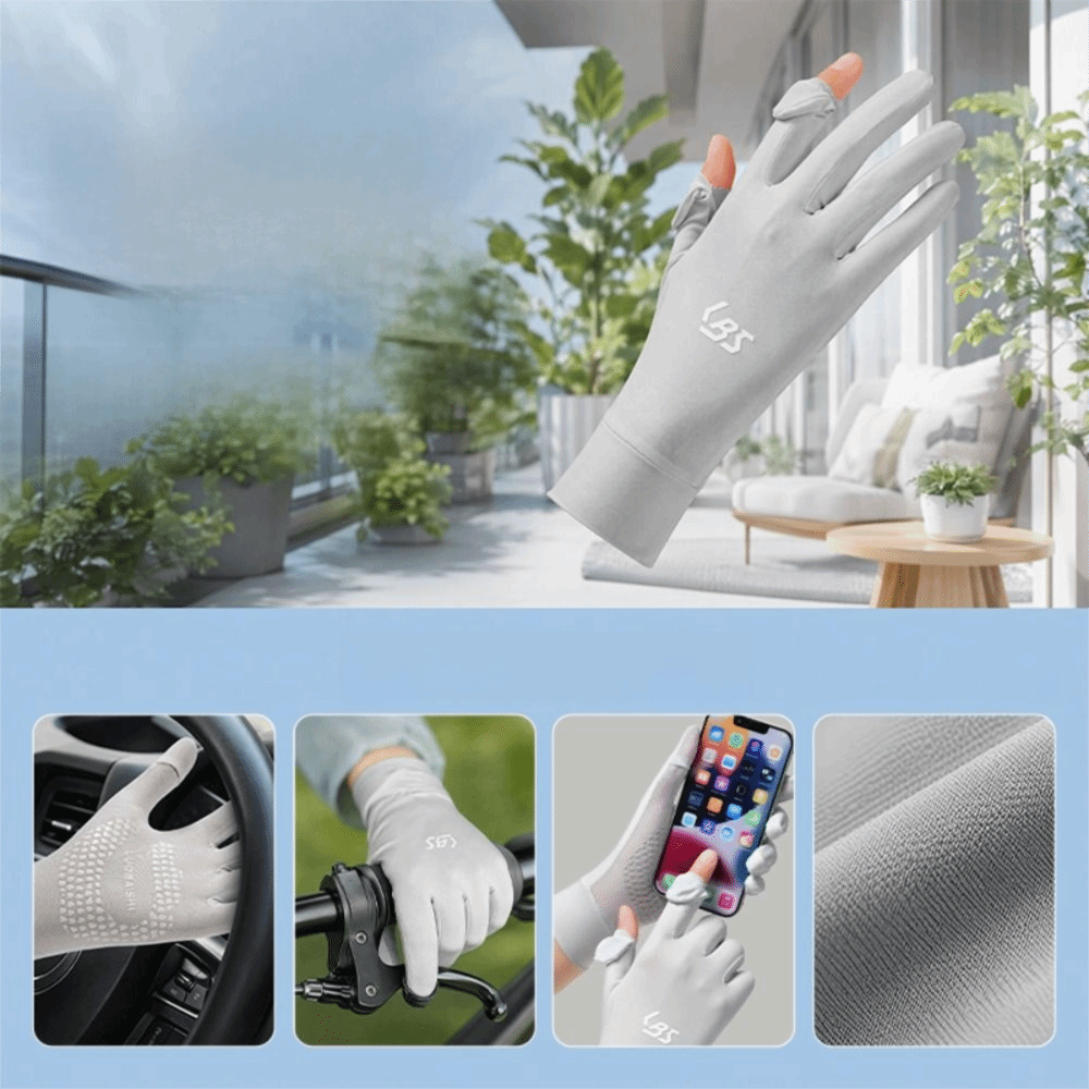 Damskie rękawiczki z jedwabiu  – Touch Screen Gloves recenzja i cena