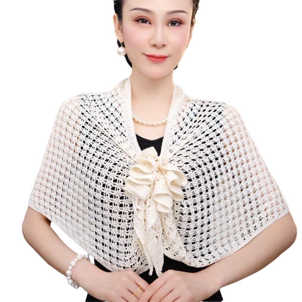 Kardigan z błyszczącym wzorem, – Shawl Wrap Winter recenzja i cena