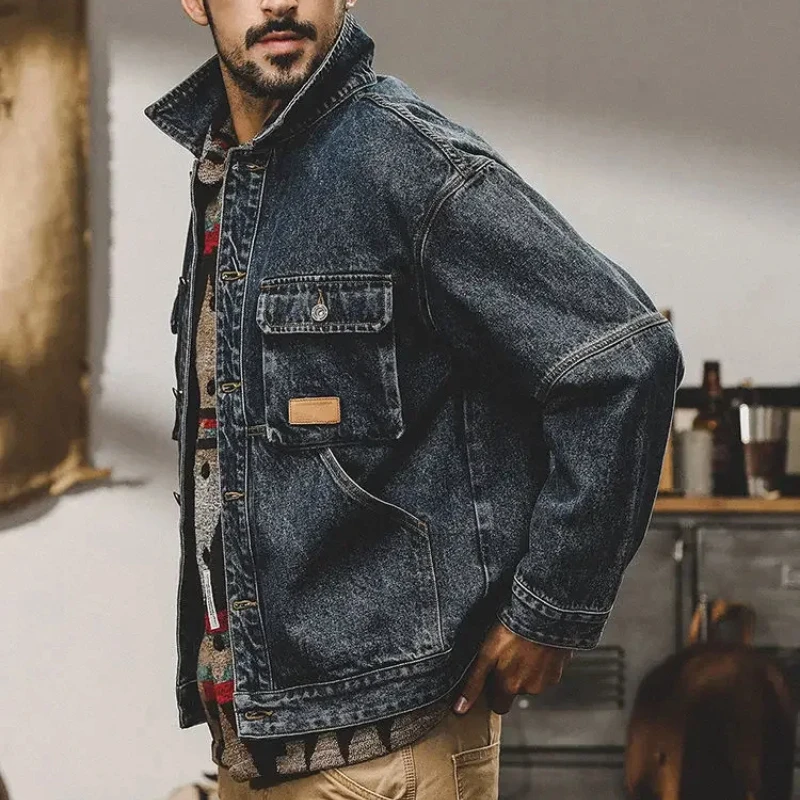Zimowy płaszcz kowbojski męski – Down Jacket Packable recenzja i cena