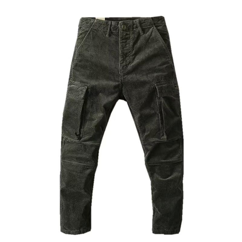 Wiosna i jesień Nowa moda Jedn – Corduroy Pant Warm recenzja i cena