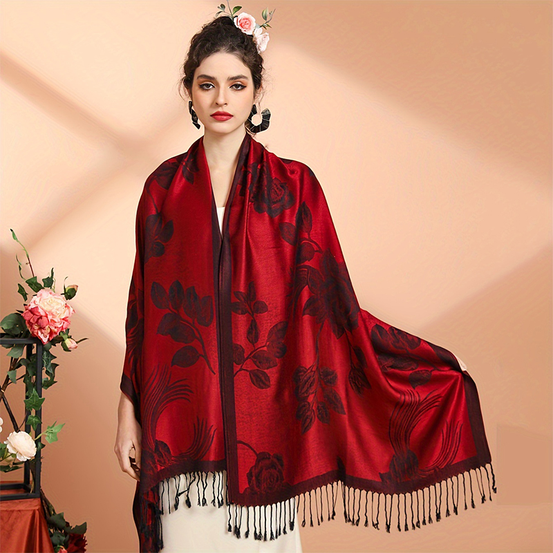Koc z frędzlami z grubych Pash – Cashmere Pashmina Wrap recenzja i cena