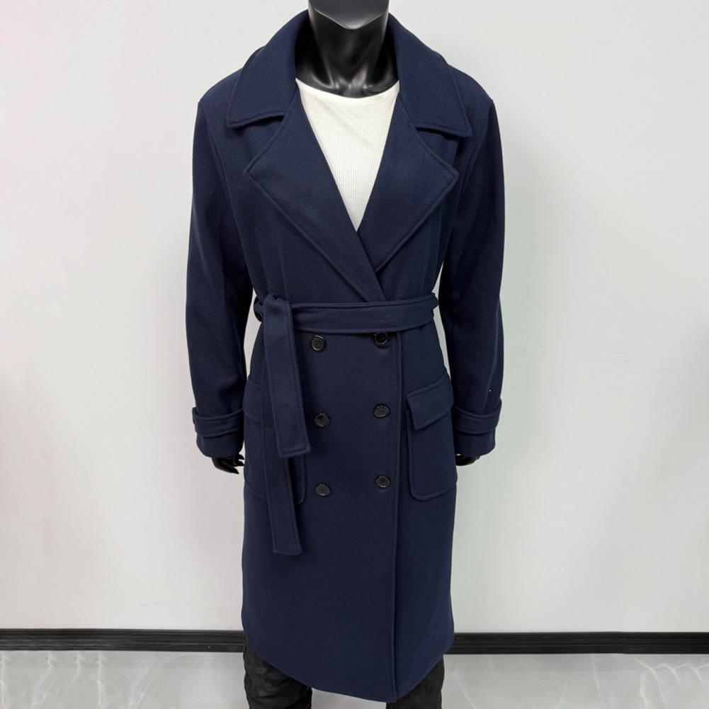 Długi płaszcz damski, dwurzędo – Wool Coat Peacoat recenzja i cena