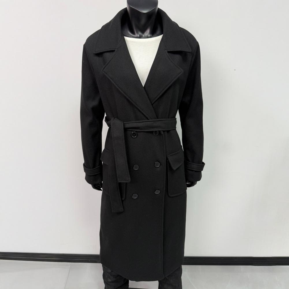Długi płaszcz damski, dwurzędo – Wool Coat Peacoat recenzja i cena