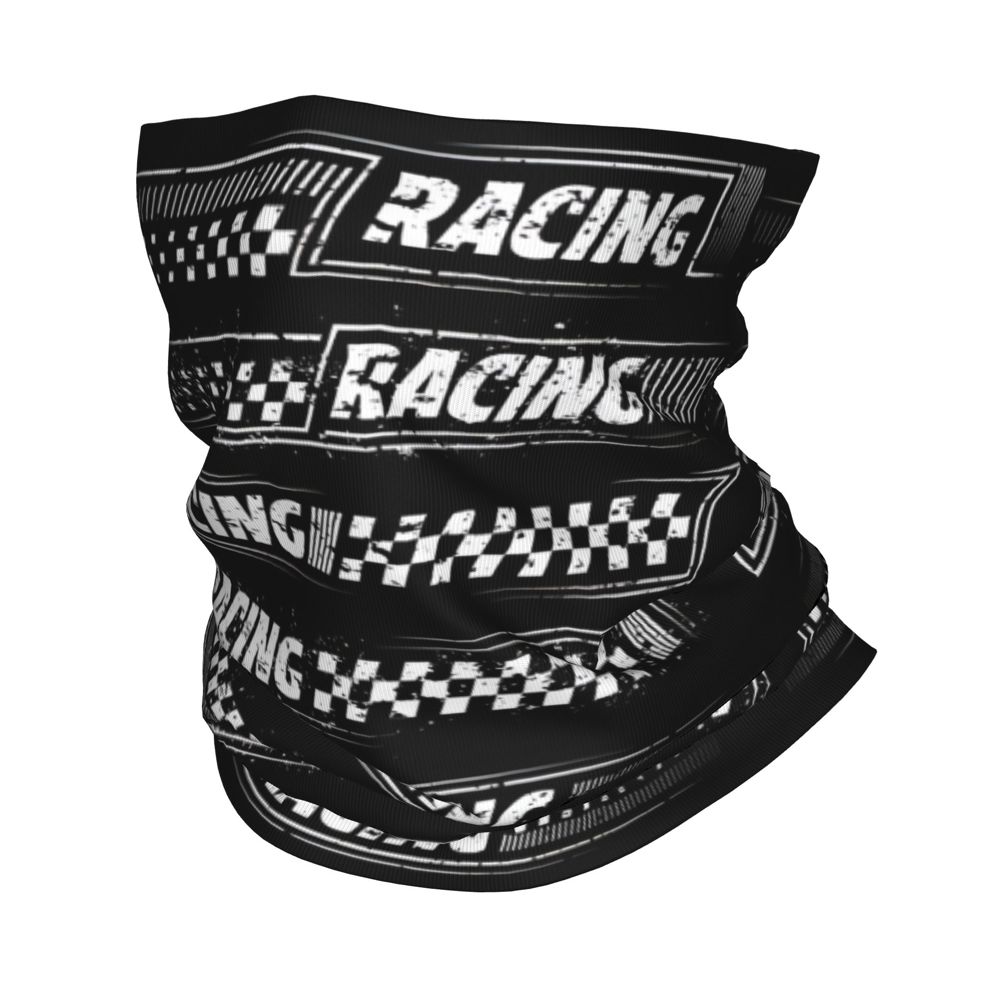 Bandana z logo wyścigowym, wzó – Neck Gaiter Fleece recenzja i cena