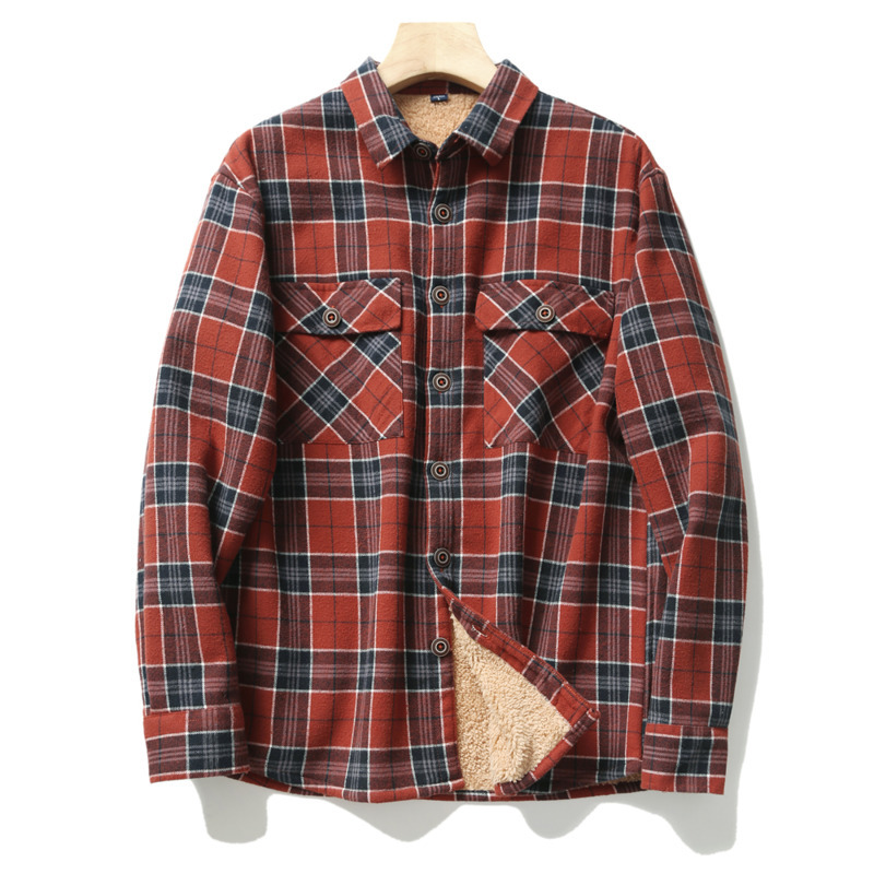 Męska koszula flanelowa w krat – Flannel Shirt Lined recenzja i cena