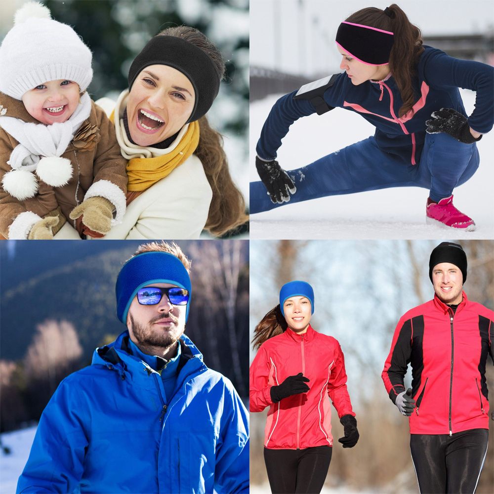 1 szt. Opaska do włosów damska – Fleece Ear Warmer Band recenzja i cena