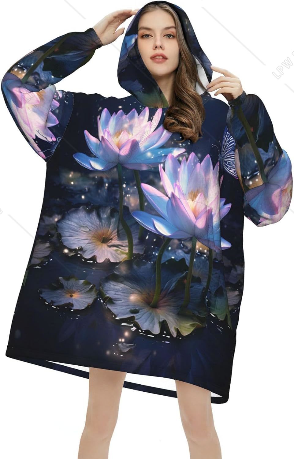 Koc z kapturem Fantasy Waterli – Sherpa Hoodie Fleece recenzja i cena