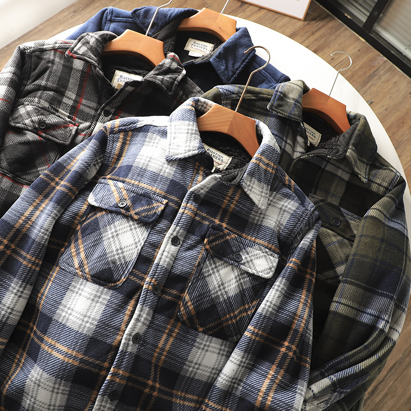 Męska koszula flanelowa w krat – Flannel Shirt Lined recenzja i cena