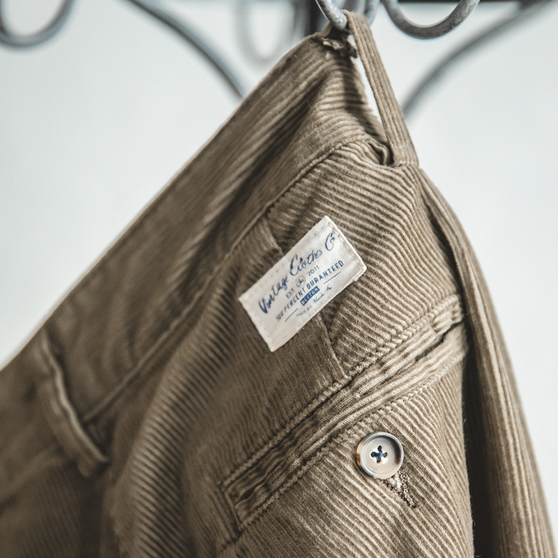 Maden amerykańska moda Vintage – Corduroy Pant Warm recenzja i cena
