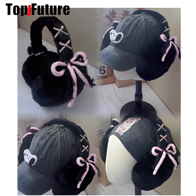 Harajuku Y2k Cute Sweet Lolita – Earmuffs Foldable recenzja i cena
