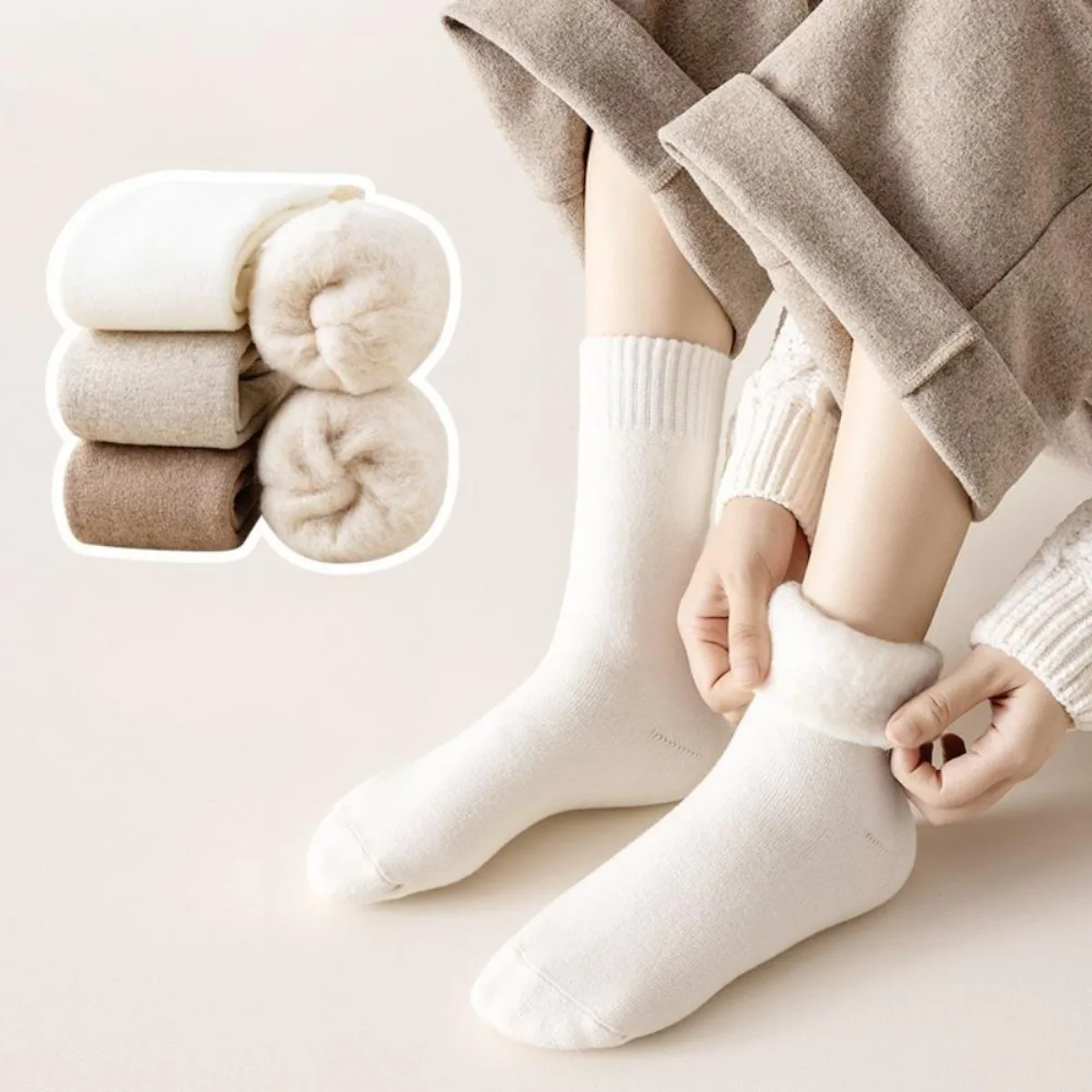1 Para Zimowych Ciepłych Skarp – Thermal Sock Wool recenzja i cena