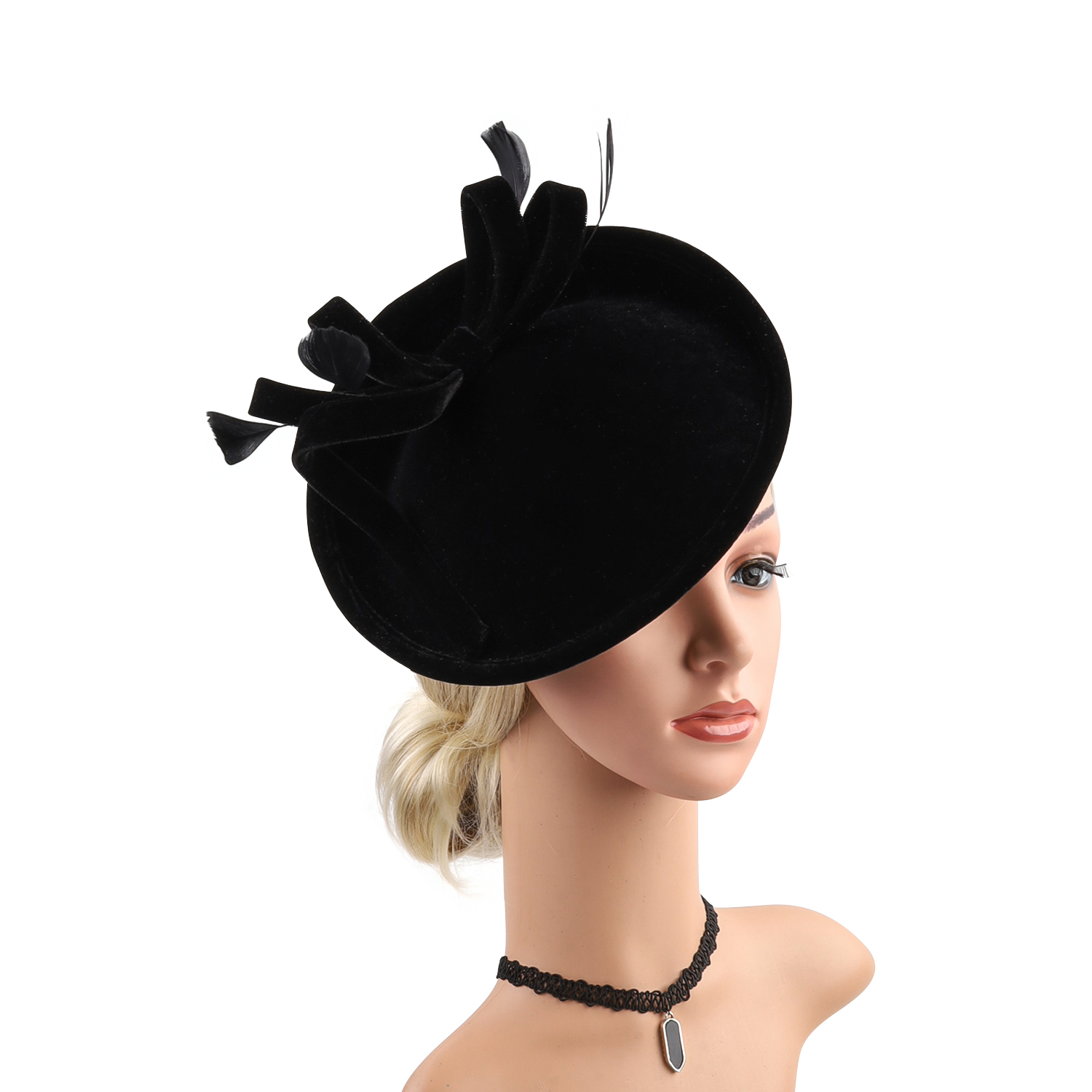Aksamitny fascynator z piórami – Winter Headband Fleece recenzja i cena