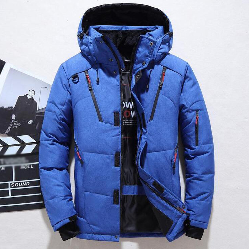 Męska kurtka puchowa zimowa z  – Down Jacket Packable recenzja i cena