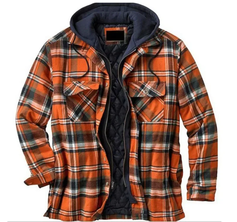 Męskie koszule i kurtki flanel – Flannel Shirt Lined recenzja i cena