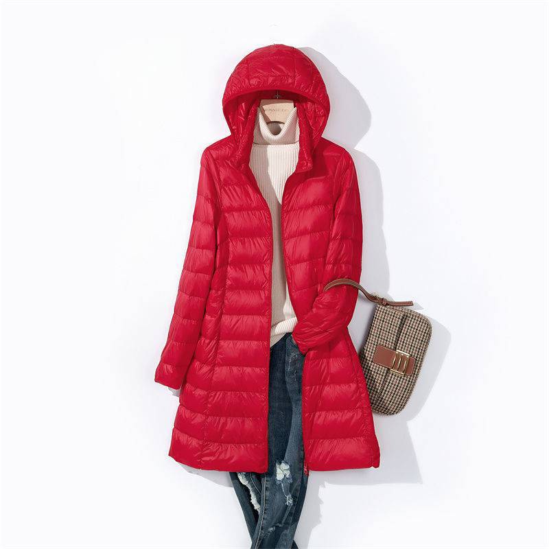Damska długa bufiaste kurtki 2 – Down Jacket Packable recenzja i cena