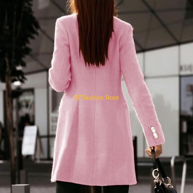 Y5GC Damskie płaszcze wełniane – Wool Coat Peacoat recenzja i cena