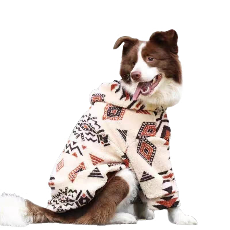 Zimowy ciepły płaszcz dla psa  – Sherpa Hoodie Fleece recenzja i cena
