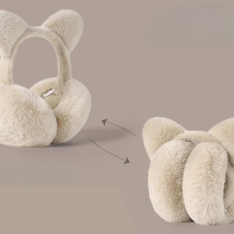 Składane nauszniki z kocimi us – Earmuffs Foldable recenzja i cena