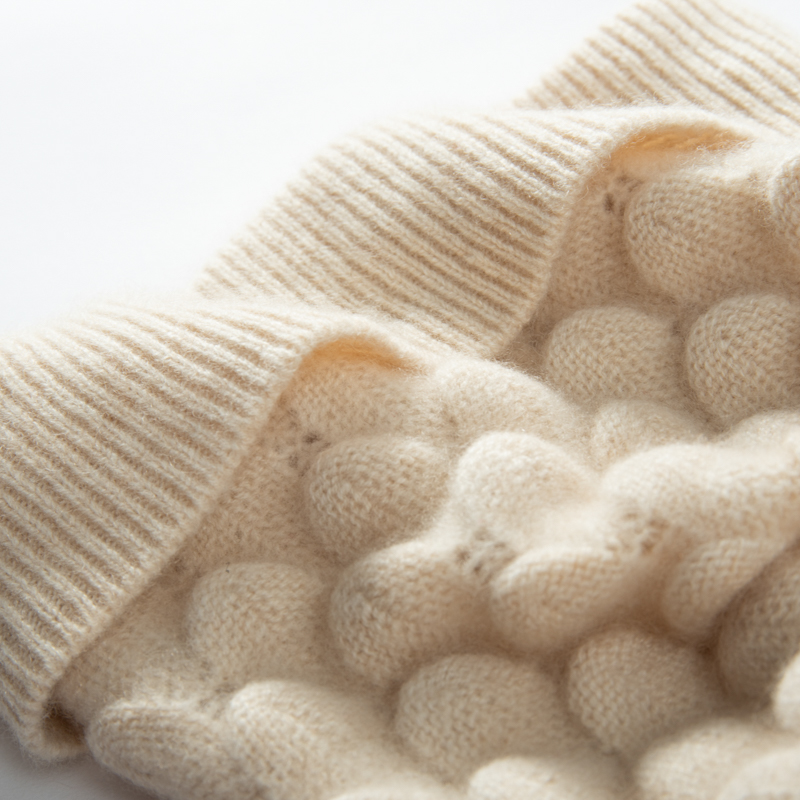 Czapka z kaszmirem klasy A, gr – Knit Beanie Hat Warm recenzja i cena