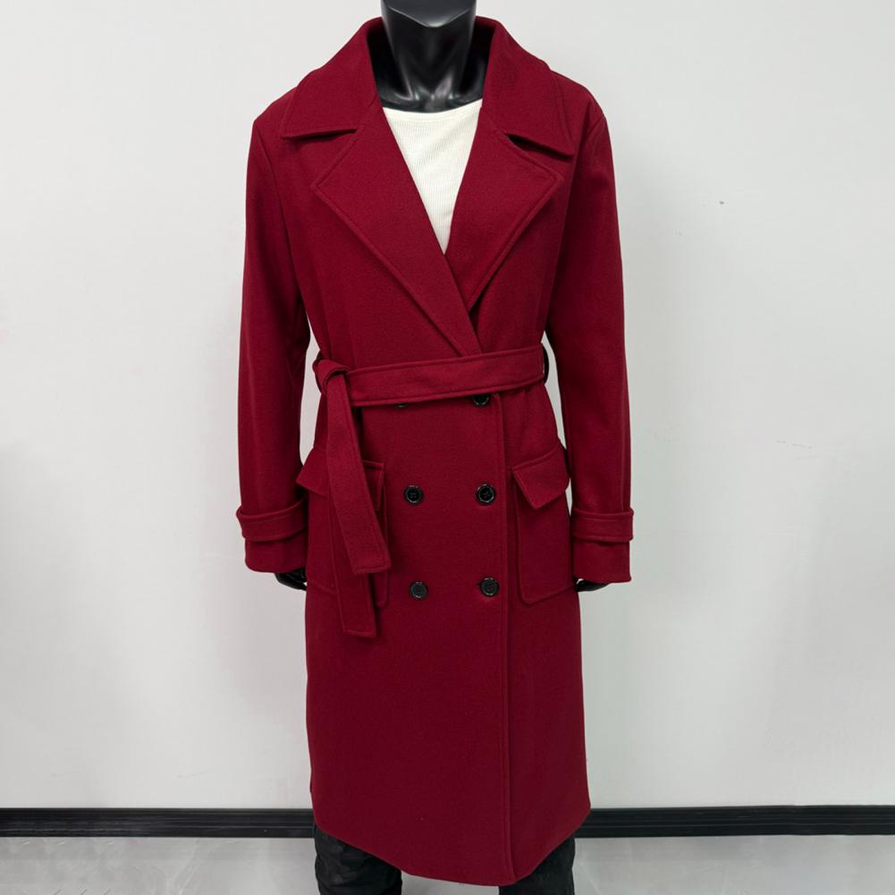 Damski płaszcz, dwurzędowy tre – Wool Coat Peacoat recenzja i cena