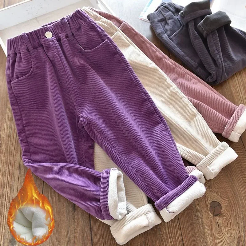 Dziewczęce spodnie sztruksowe, – Corduroy Pant Warm recenzja i cena