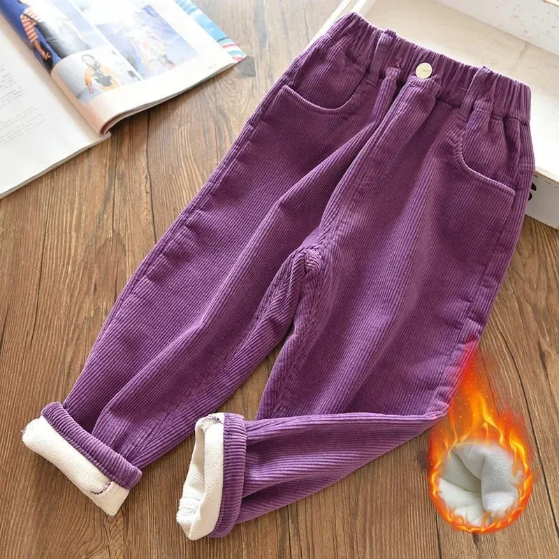 Dziewczęce spodnie sztruksowe, – Corduroy Pant Warm recenzja i cena