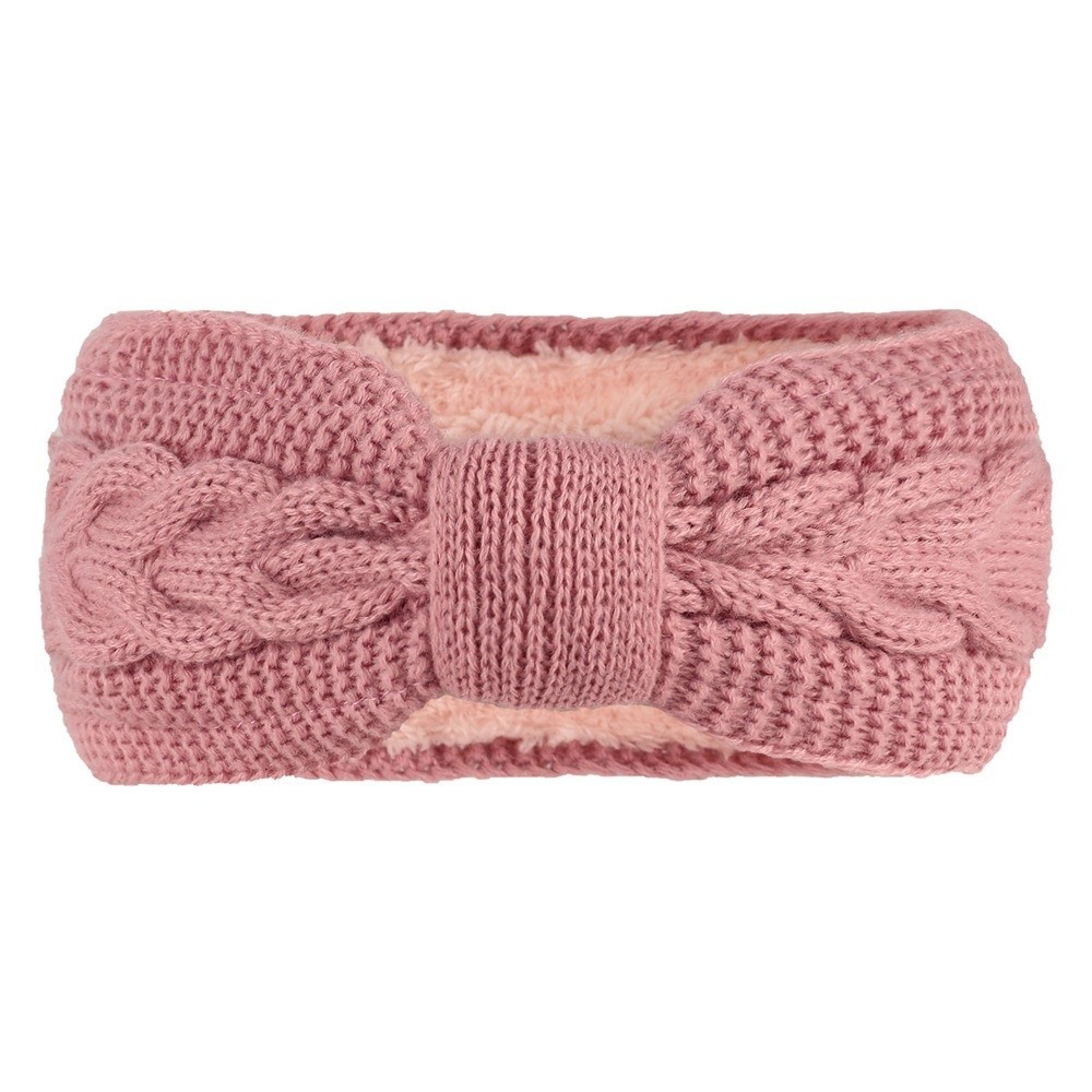 Zimowe dziergane opaski damski – Winter Headband Fleece recenzja i cena