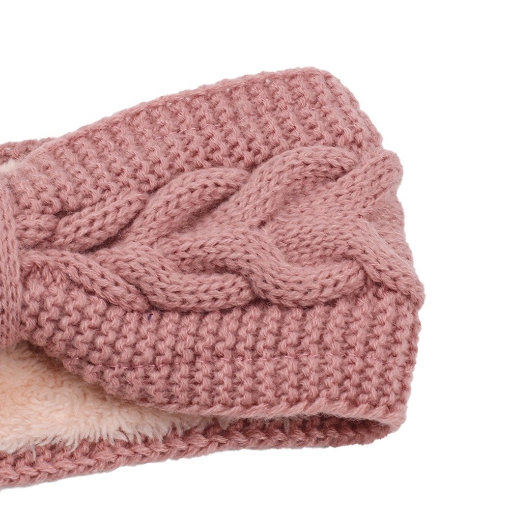 Zimowe dziergane opaski damski – Winter Headband Fleece recenzja i cena