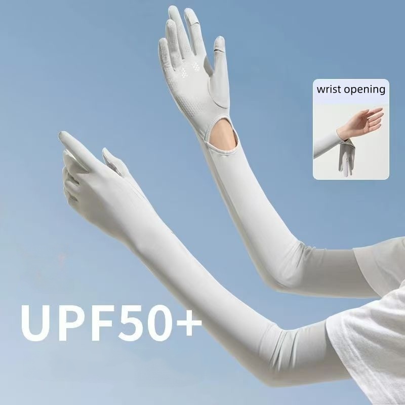 Rękawki z jedwabiu lodowego z  – Touch Screen Gloves recenzja i cena