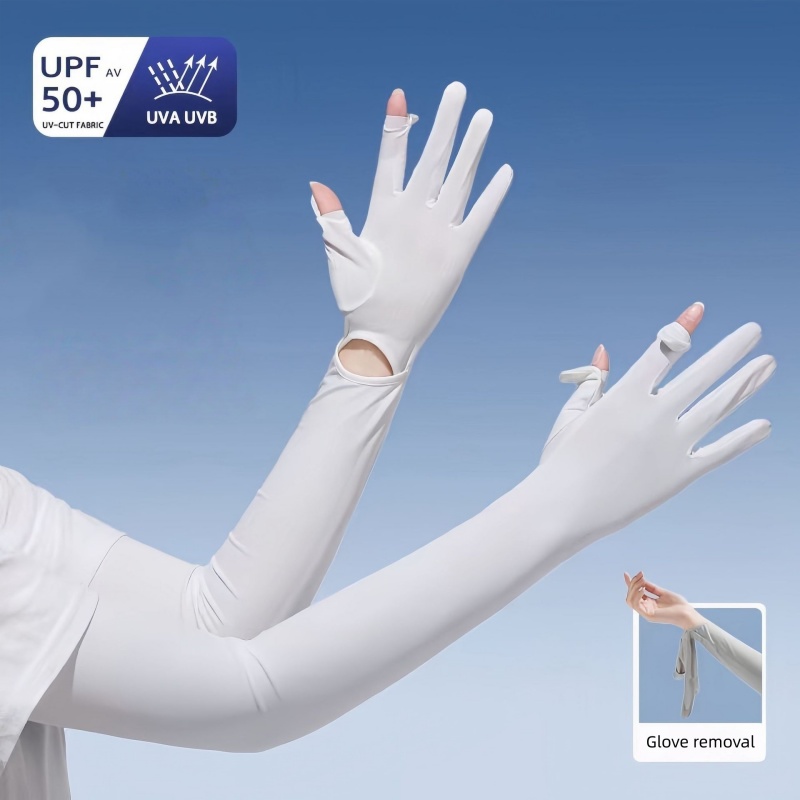 Rękawki z jedwabiu lodowego z  – Touch Screen Gloves recenzja i cena