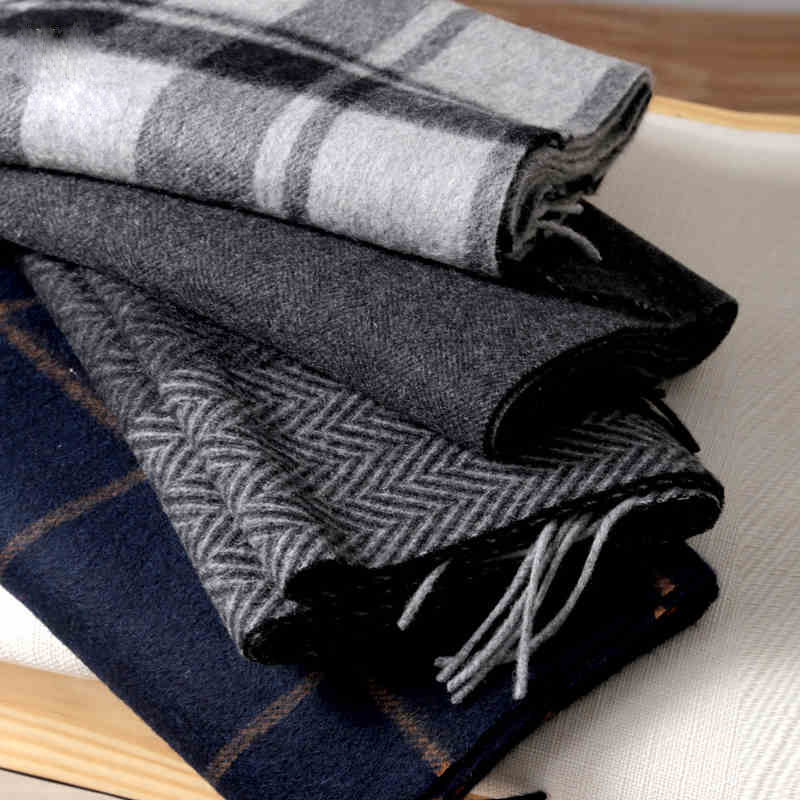 Szalik Pashmina męski zimowy p – Wool Scarf Men recenzja i cena