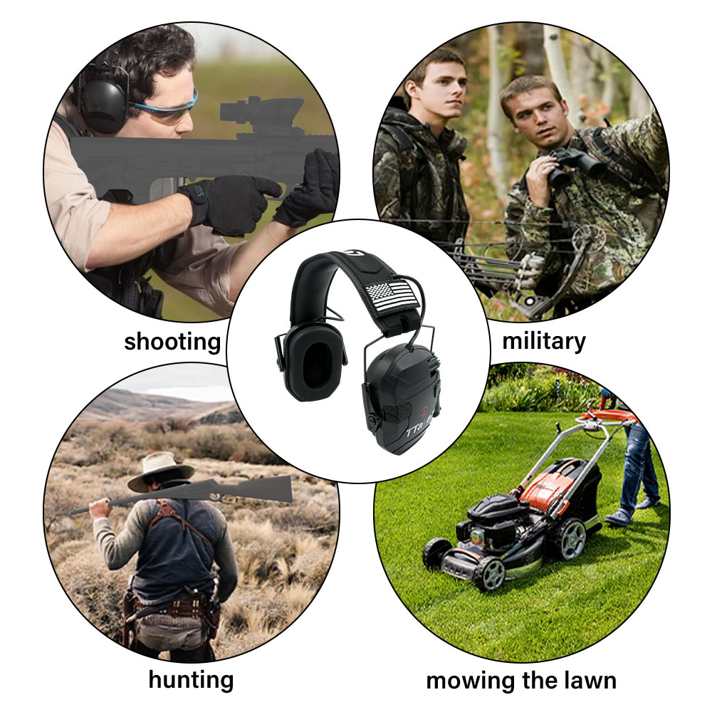 Elektroniczne słuchawki strzel – Earmuffs Foldable recenzja i cena